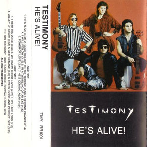 TESTIMONY - HE'S ALIVE (1989)